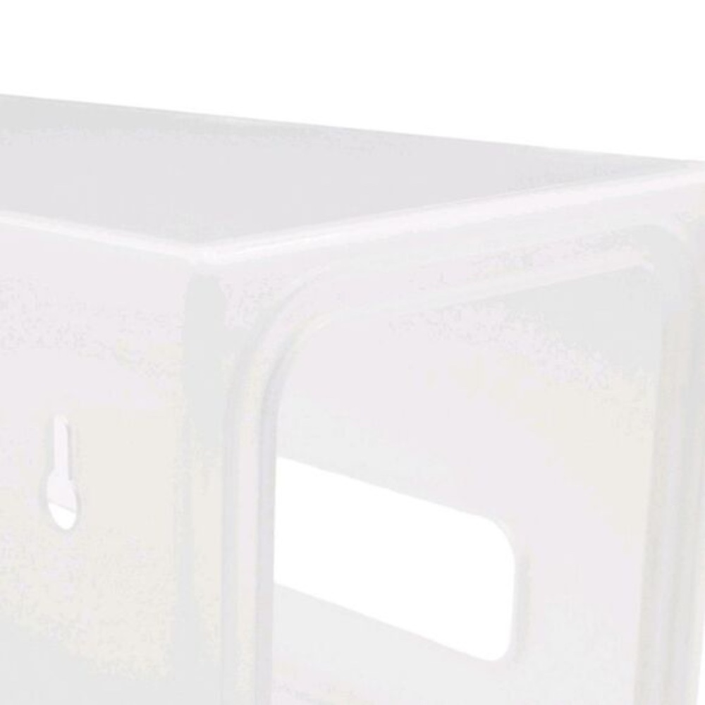 SET OF 2 PLASTIC WALL MOUNT TRASH BAG DISPENSERS - Picture 3 of 3